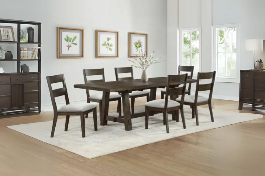 Brinley 7-piece Dining Table Set Floor Model
