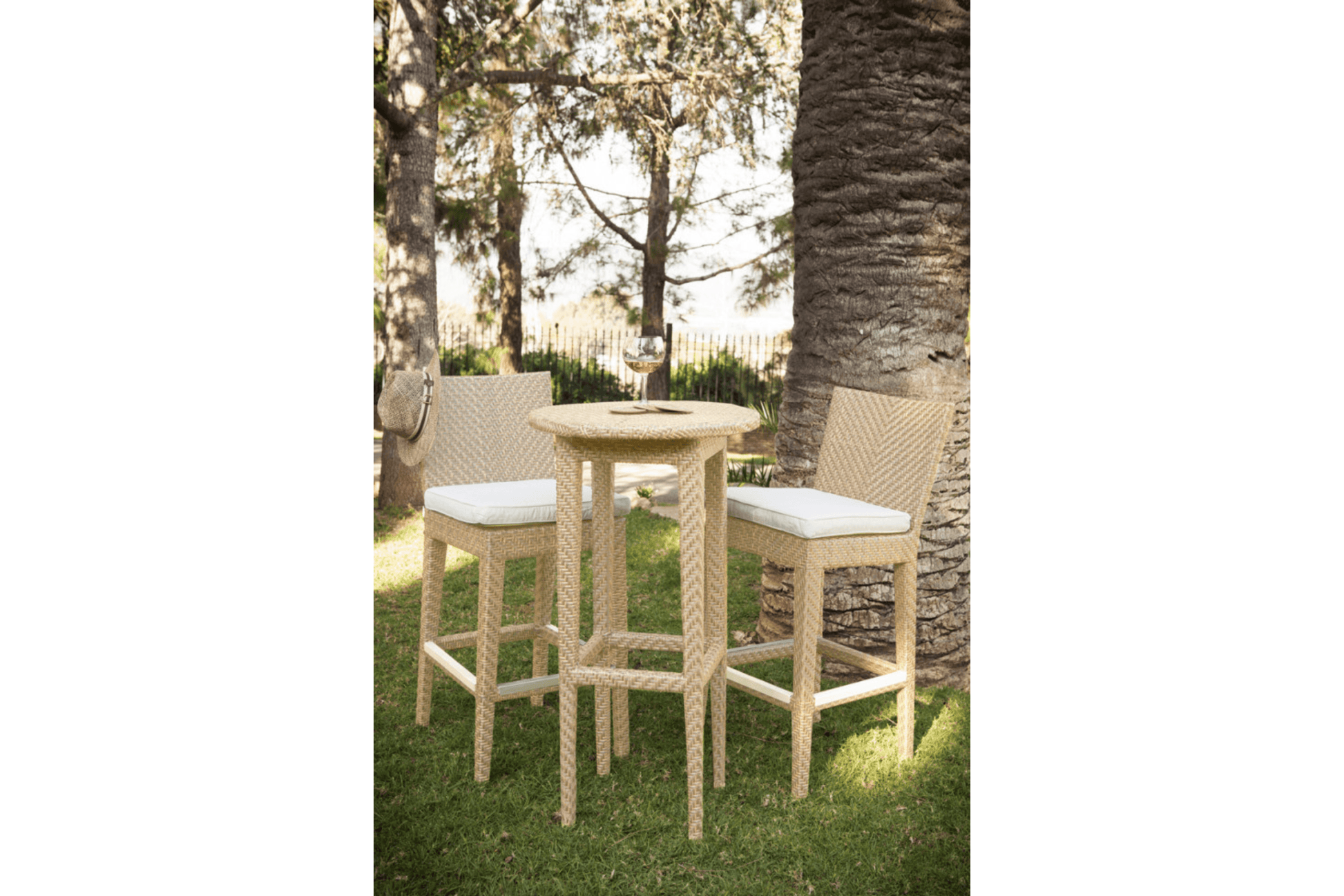 Austin 3 PC Pub Set SKU: PJO-3801-NAT-3PP - Venini Furniture