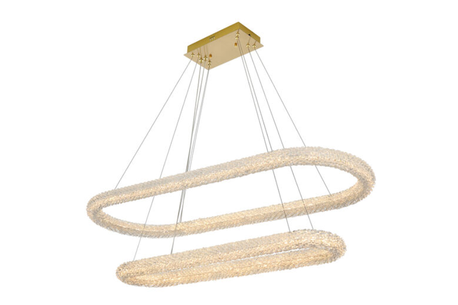 Bowen 2 Light 20.00 inch Chandelier