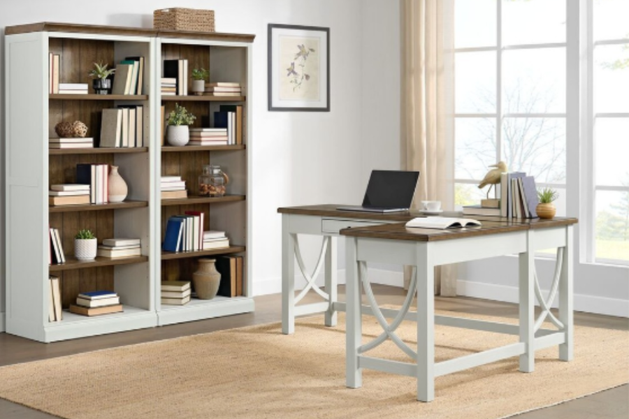 STEFAN CORNER DESK Floor Model