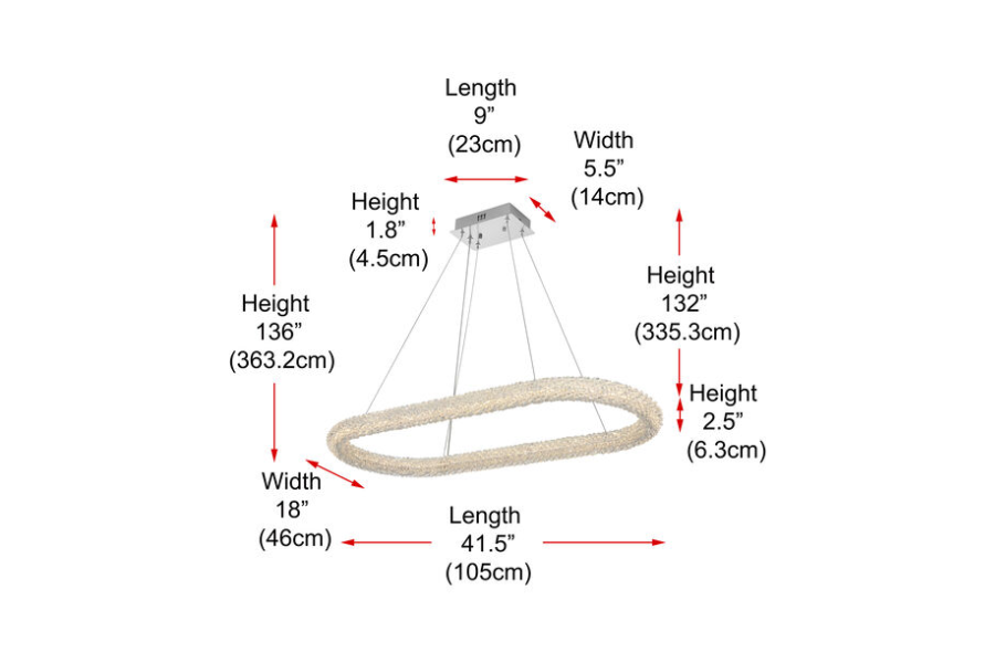 Bowen 1 Light 18.00 inch Chandelier