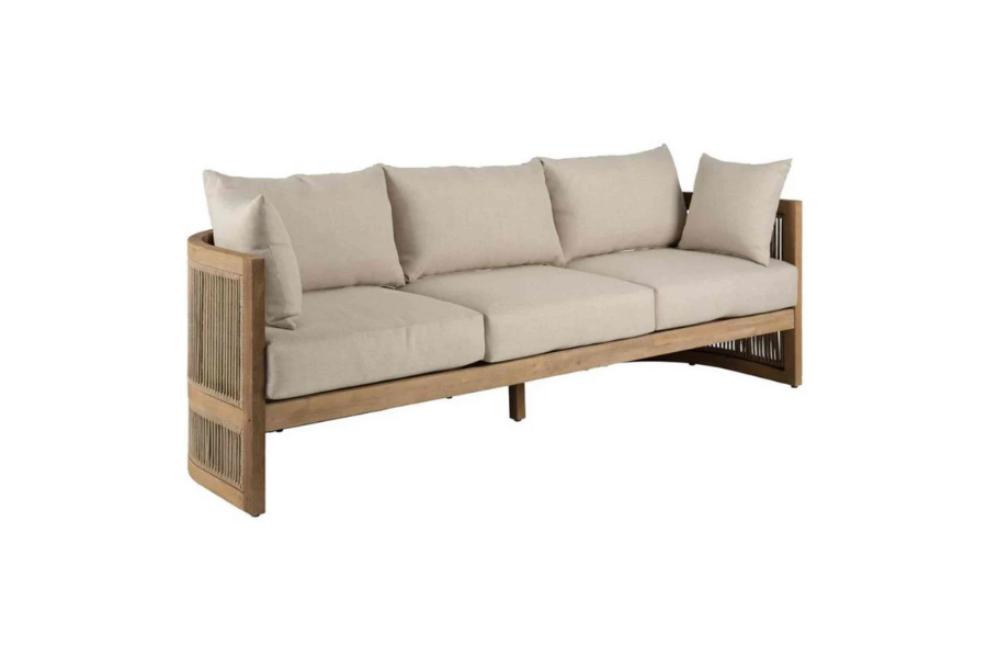 Panama Jack Cabo Sofa with Cushions PJO-4401-NAT-S