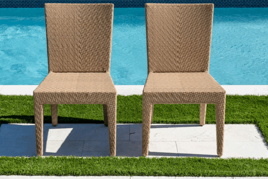 Panama Jack Austin Dining Side Chairs (Set of 2) PJO-3801-NAT-S-SET2