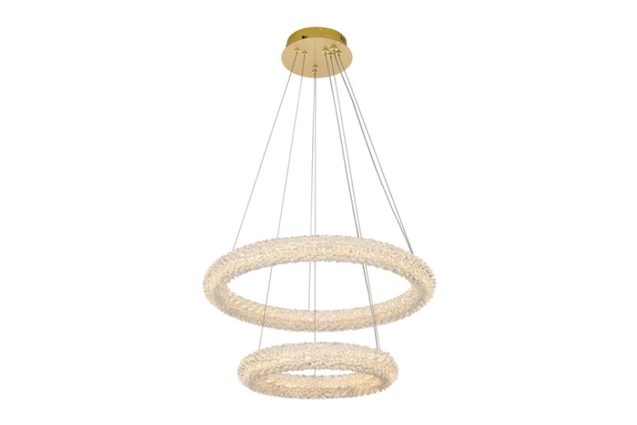Bowen 2 Light 24.00 inch Chandelier