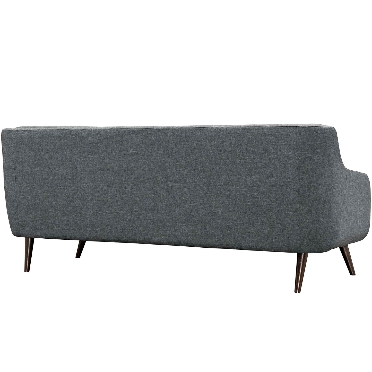 Verve Upholstered Fabric Sofa in Gray. - Venini Furniture