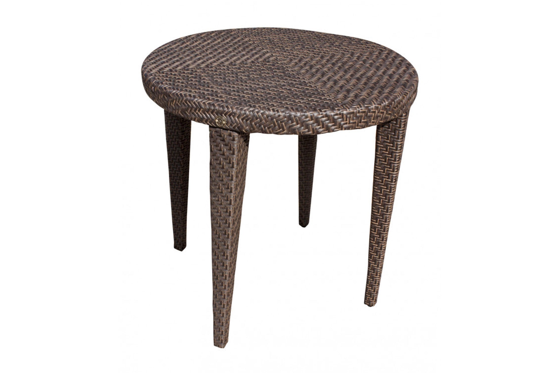 Atlantis Patio Woven Round Dining 30" Table SKU: 903-3305-JBP - Venini Furniture