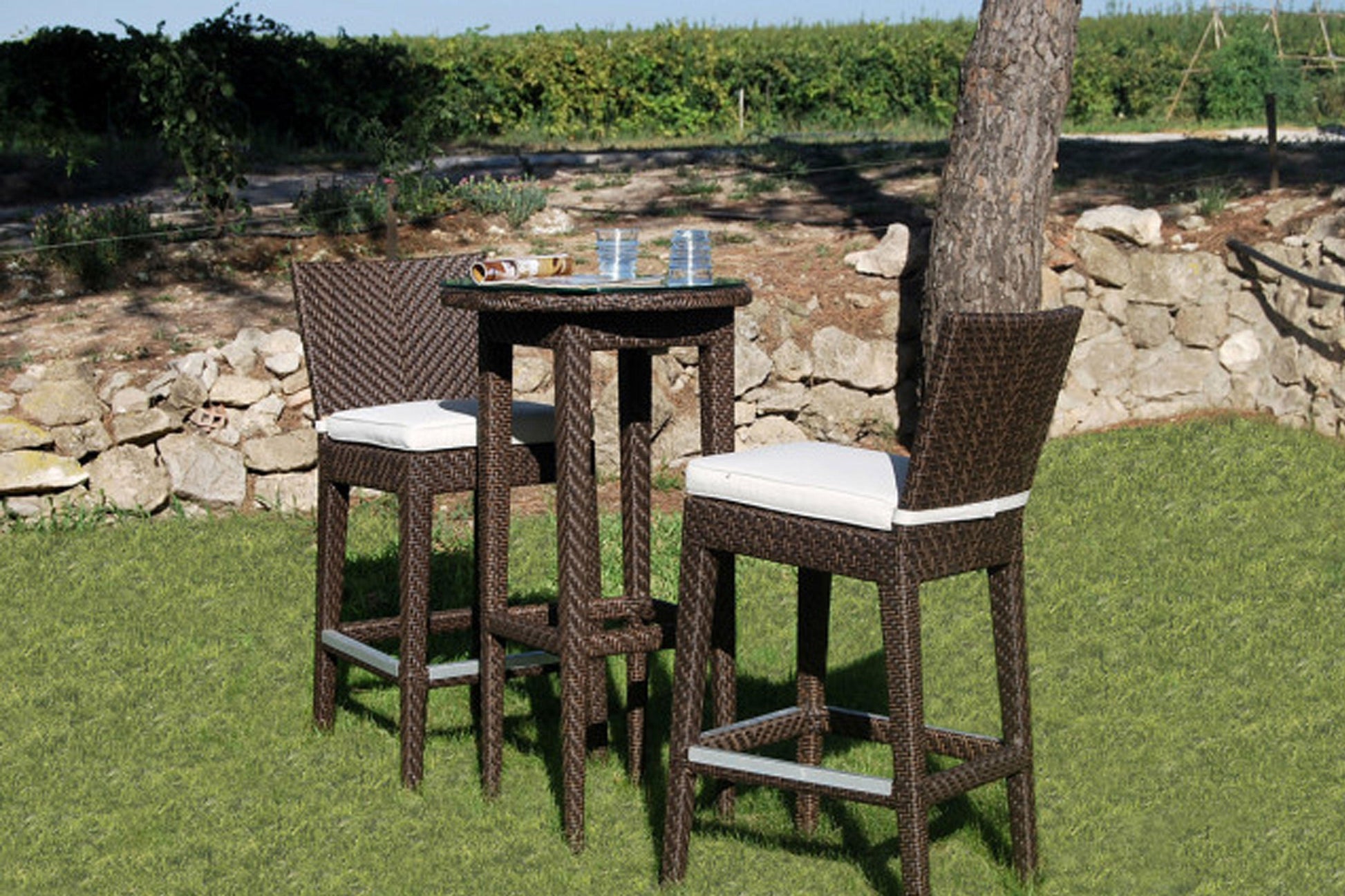 Atlantis 3 PC Pub & Barstool Group SKU: 903-6185-JBP-3PP - Venini Furniture