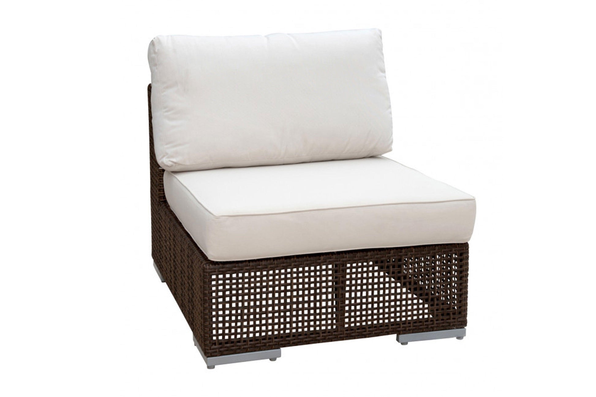 Atlantis Patio Modular Armless Chair SKU: 903-1321-JBP-A - Venini Furniture