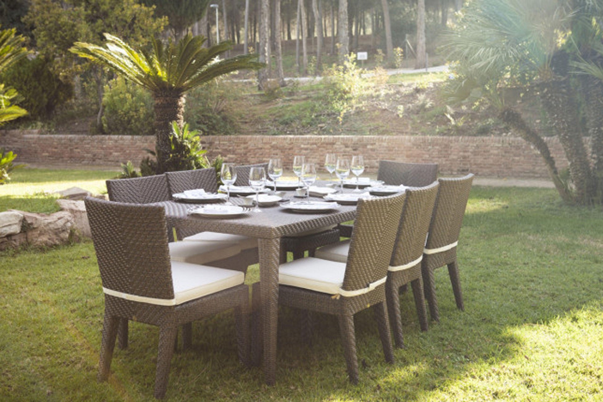 Atlantis 9 PC Dining Group SKU: 903-3308-JBP-9DS - Venini Furniture