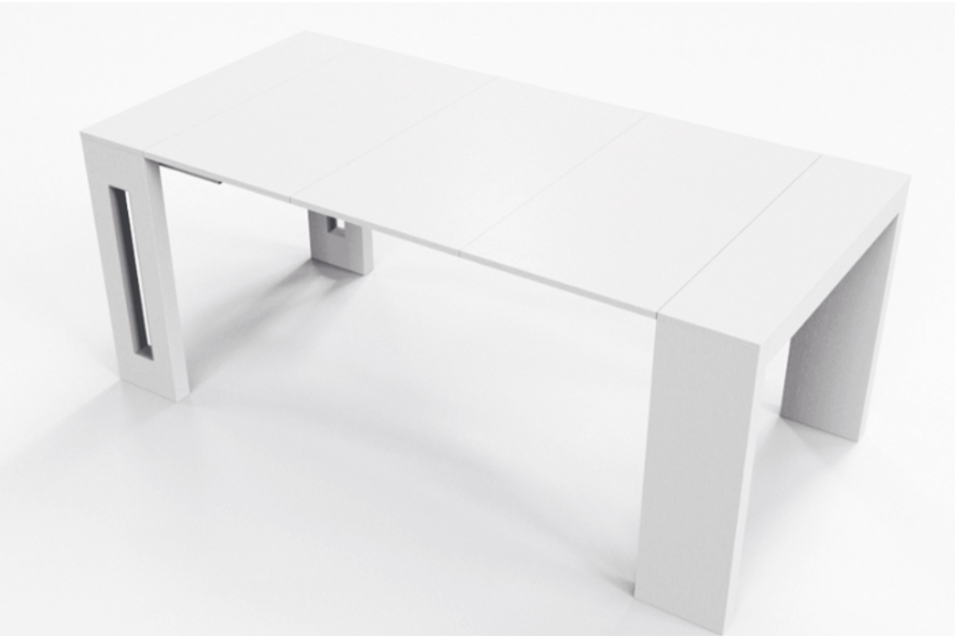 Manarola Expandable Console Table White Model TC-540B - Venini Furniture
