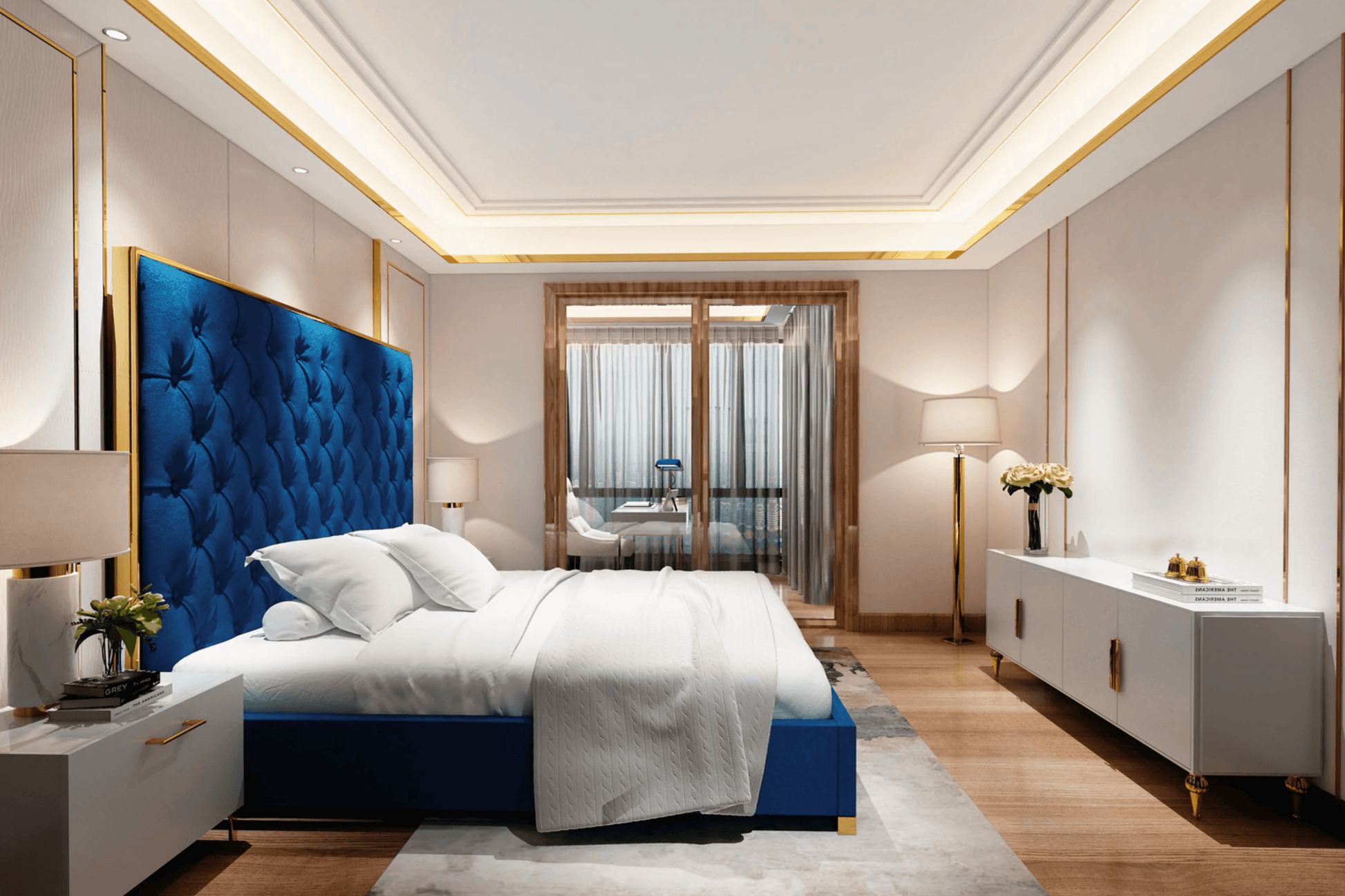 Venecia Bedroom Bed - Venini Furniture