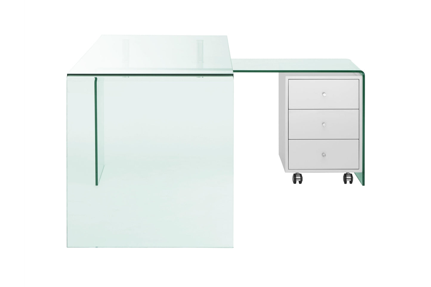 Rio office desk clear Model CB-1109-DESK - Venini Furniture