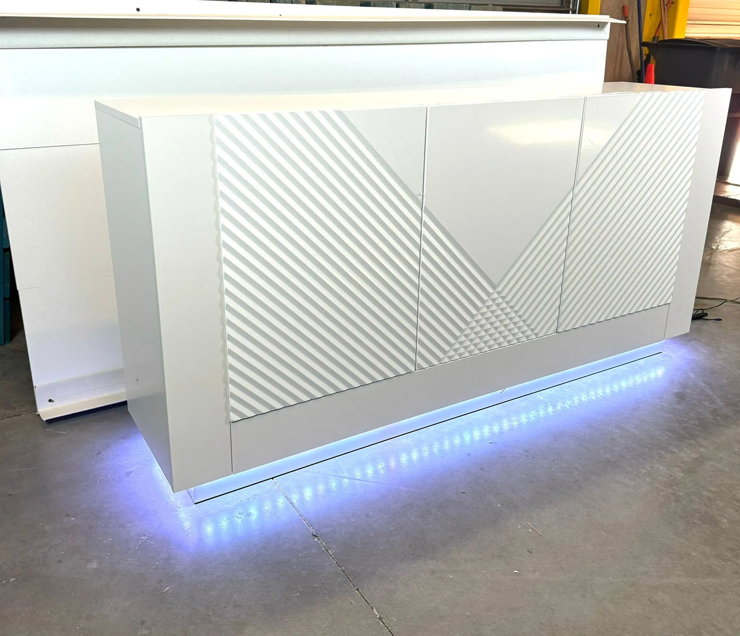 Colonia Buffet Sideboard B302-248 Doors White Lacquer UV