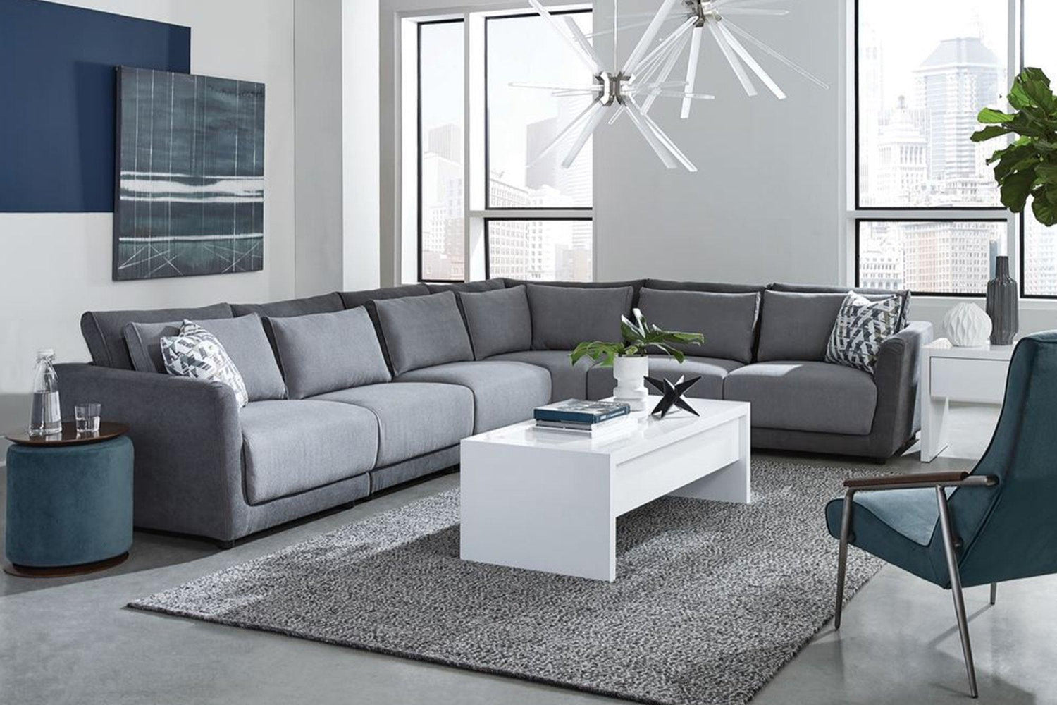 FABRIC SECTIONAL - Venini Furniture