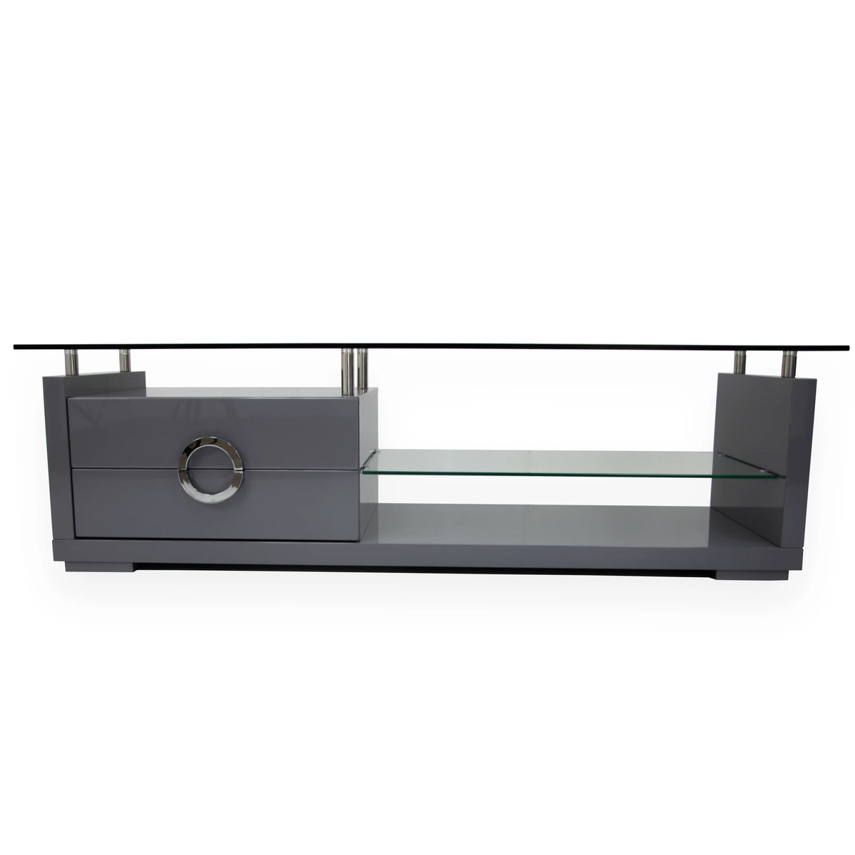 CAPRI Grey TV Stand