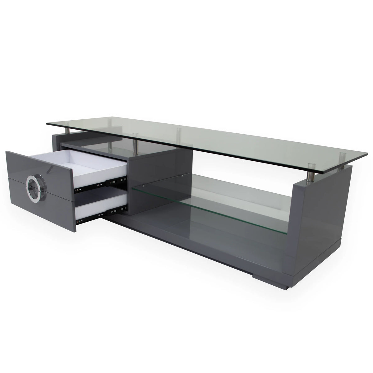 CAPRI Grey TV Stand