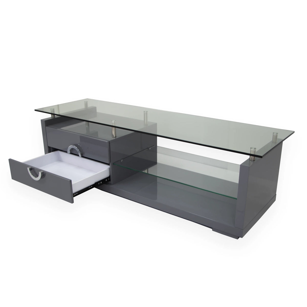 CAPRI Grey TV Stand