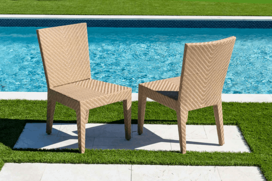 Panama Jack Austin Dining Side Chairs (Set of 2) PJO-3801-NAT-S-SET2