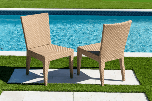 Panama Jack Austin Dining Side Chairs (Set of 2) PJO-3801-NAT-S-SET2