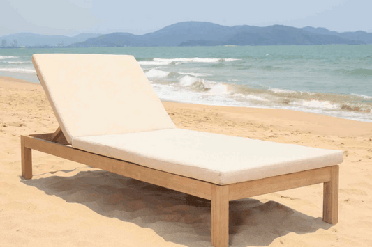 Panama Jack Cabo Chaise Lounge with Cushion PJO-4401-NAT-CL