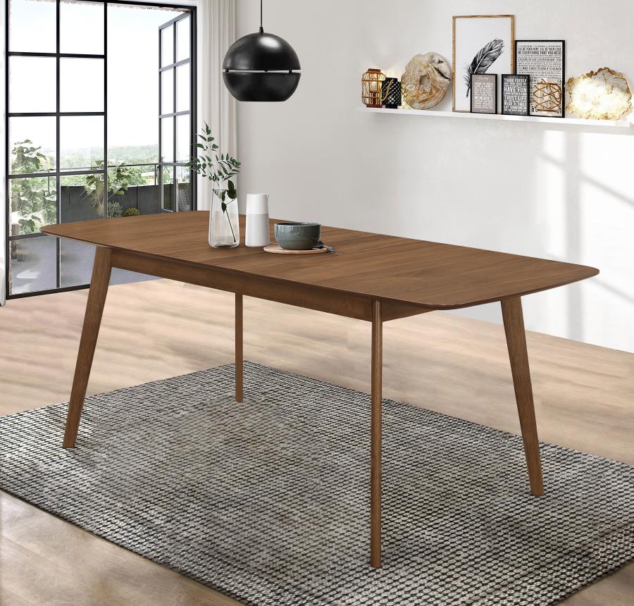 Redbridge Rectangular Dining Set Natural Walnut