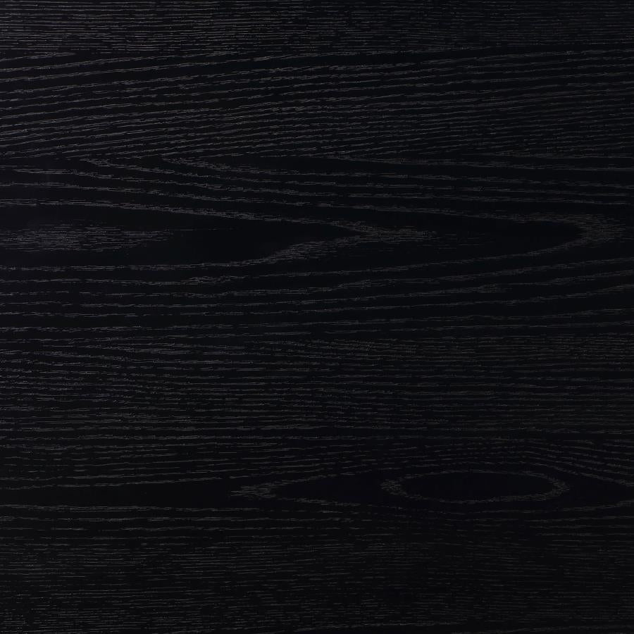Brookmead Extension Leaf Dining Table Set Black - Venini Furniture 