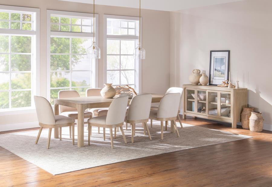 Solano 90-inch Extension Dining Table Weathered Mango 115501