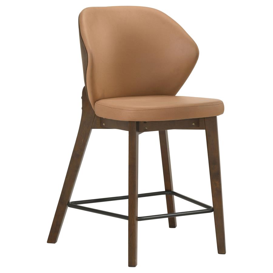 Randolph Upholstered Counter Height Chair Butterscotch (Set of 2)