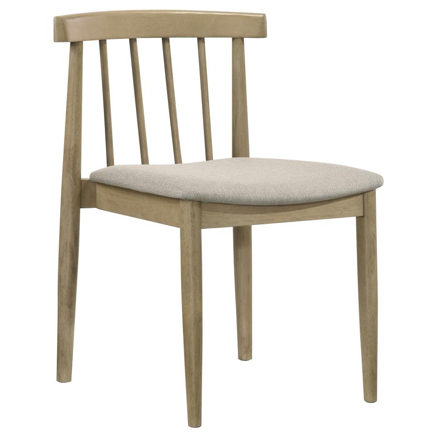 Strouse 5-piece Dining Set Wheat and Black