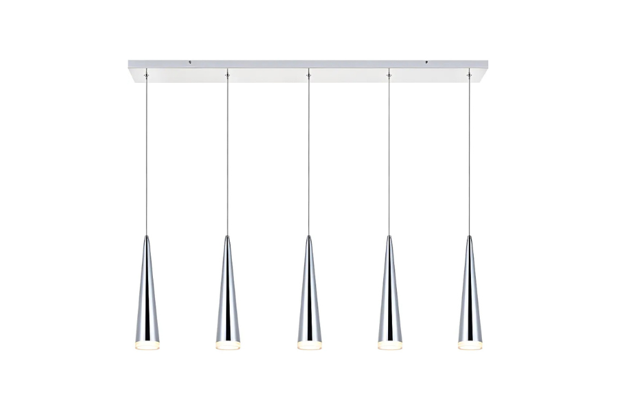 Fantasia LED 42 inch Chrome Pendant Ceiling Light