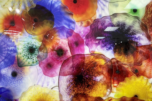 SU-22806 JELLYFISH Glowing in the Dark Wall Art Print TG