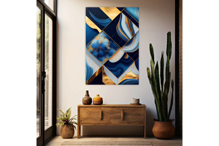 NC-97 NOUVEAU Colorful Stained Glass Window Wall Art TG