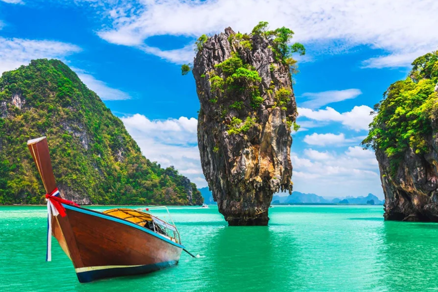 SU-59802 PHUKET James Bond Island Wall Art Print TG
