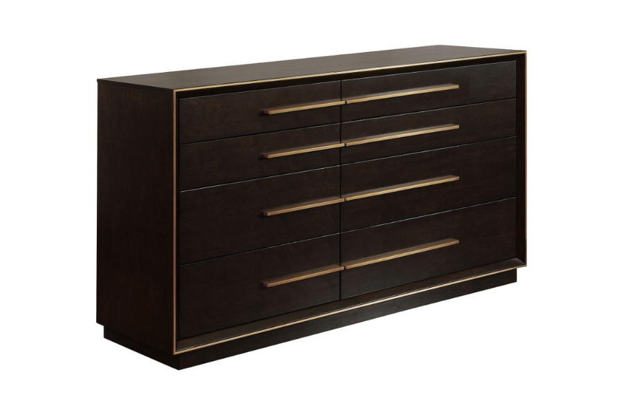 Durango 8-drawer Dresser Smoked Peppercorn 223263 - Venini Furniture 