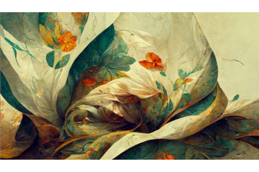 NC-81 POPPY Nature Floral Modern Wall Art TG