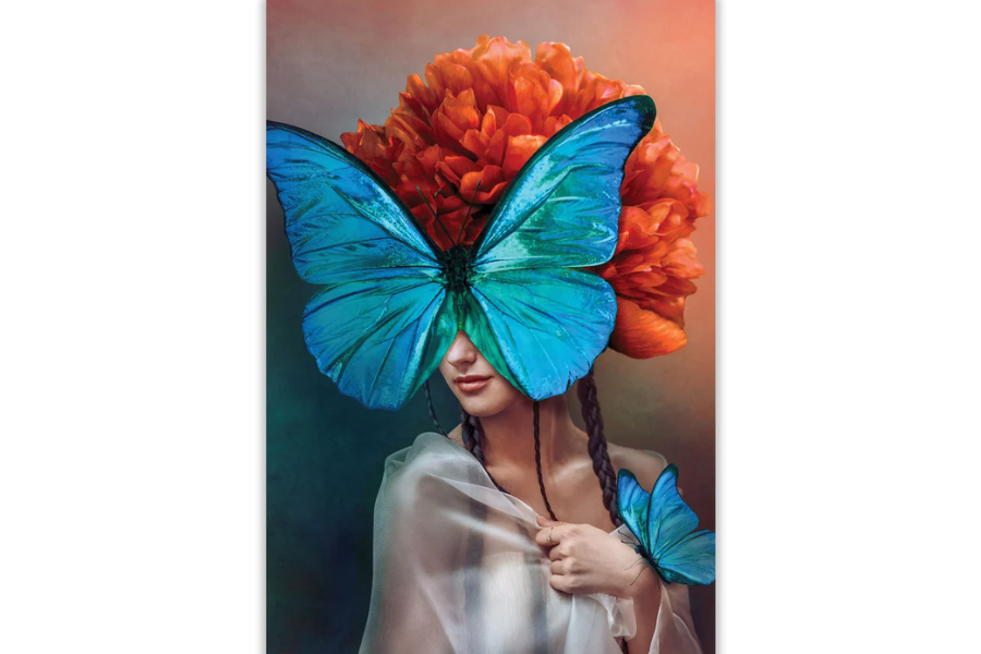 PIXIE Ethereal Fairy Modern Wall Art TG