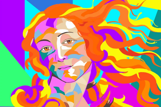 POP-05 APHRODITE Birth of Venus Pop Modern Wall Art TG