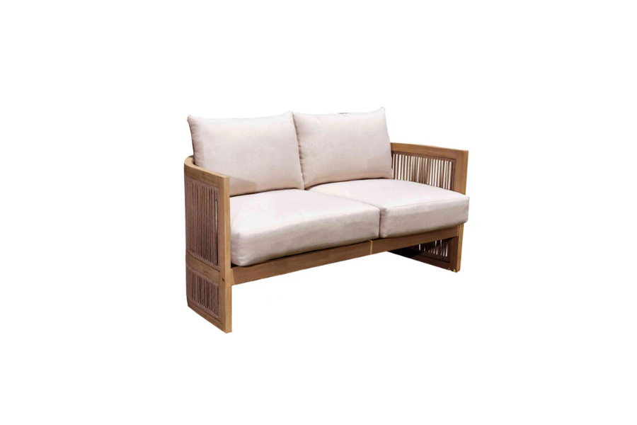 Panama Jack Cabo Loveseat with Cushions PJO-4401-NAT-LS