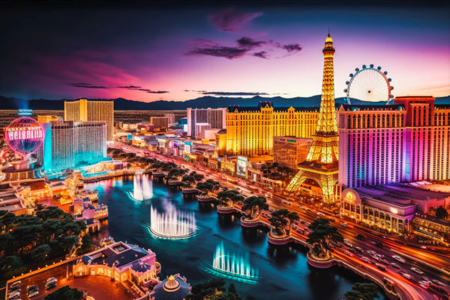 NC-102 MOTION Las Vegas Modern Wall Art TG