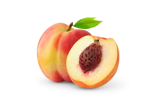 NC-63 PEACHES Kitchen or Dining Tempered Glass Print TG