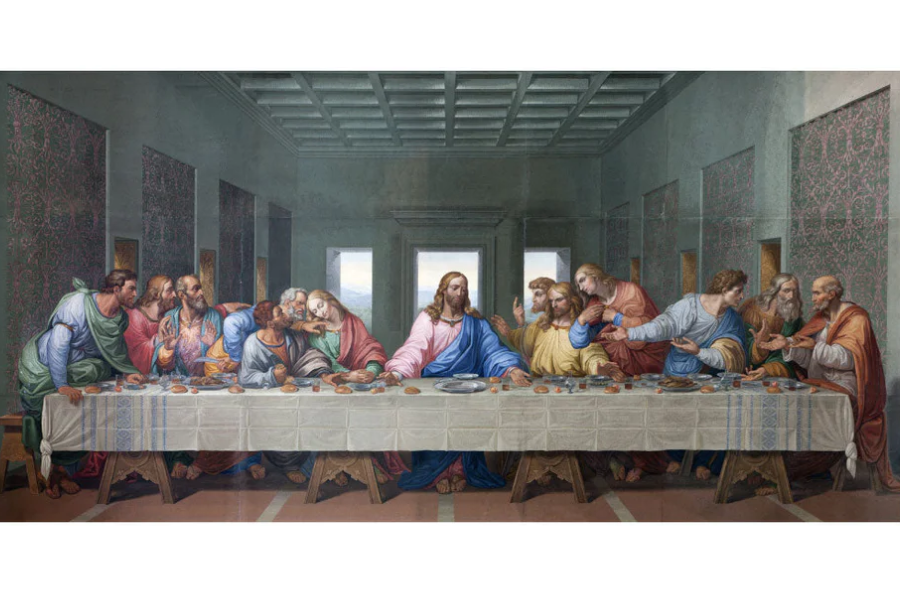 NC-67 GIACOMO Last Supper Modern Wall Art TG