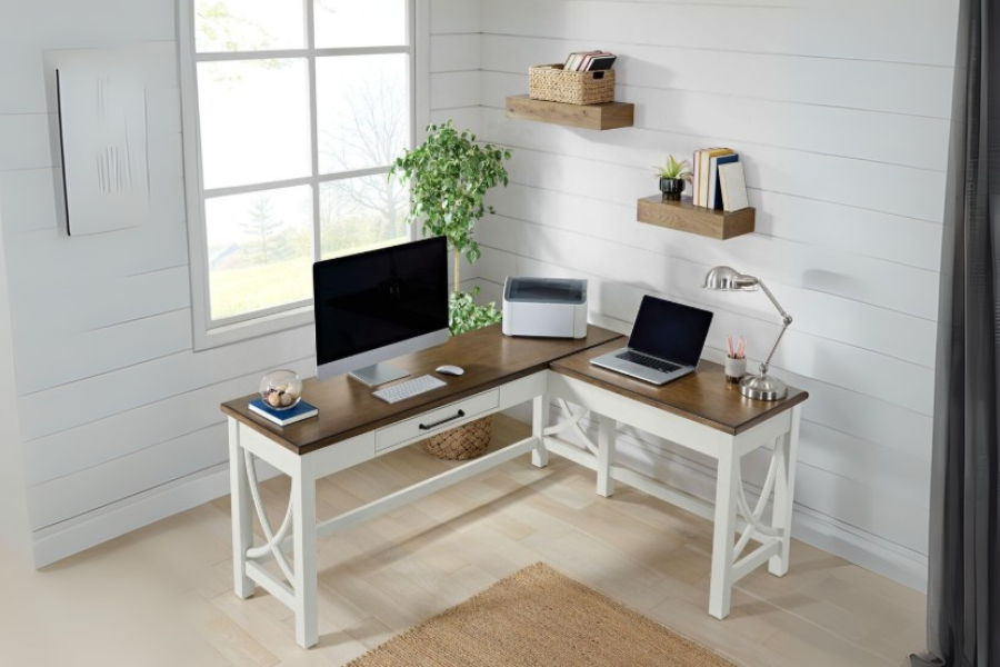 STEFAN CORNER DESK Floor Model