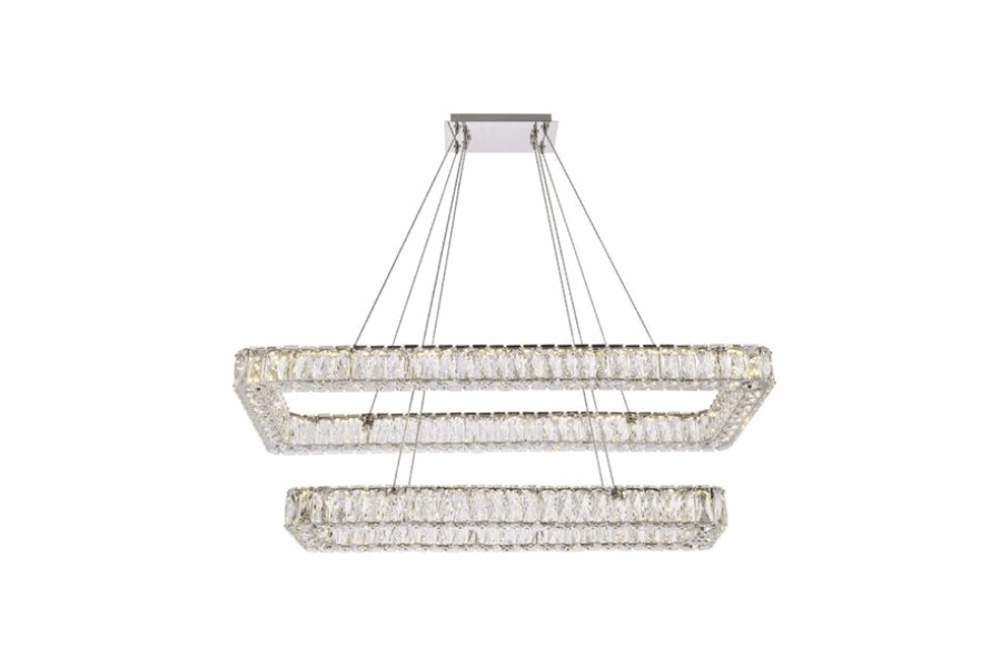 Monroe 2 Light 18.00 inch Pendant