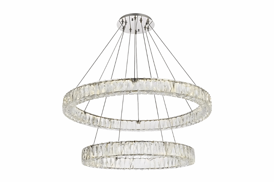 Monroe 2 Light 36.00 inch Chandelier