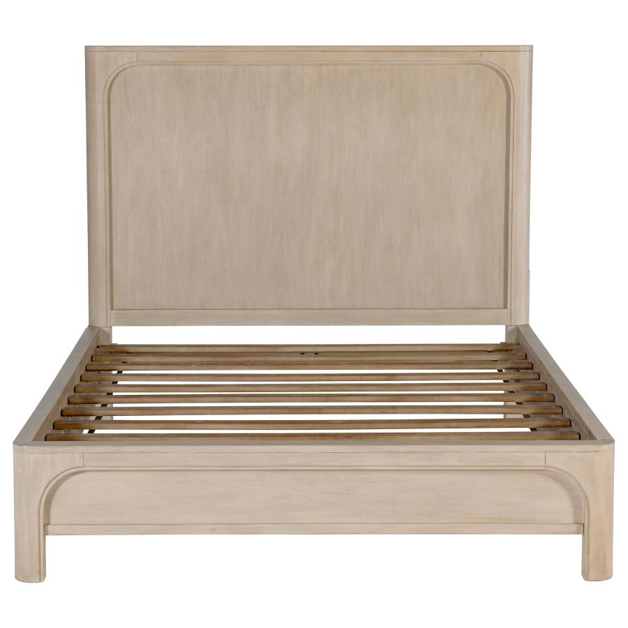 Solano 56-inch Eastern King Panel Bed Weathered Mango 222521KE