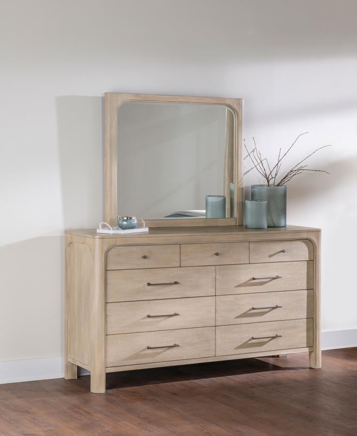 Solano Dresser Mirror Weathered Mango 222524