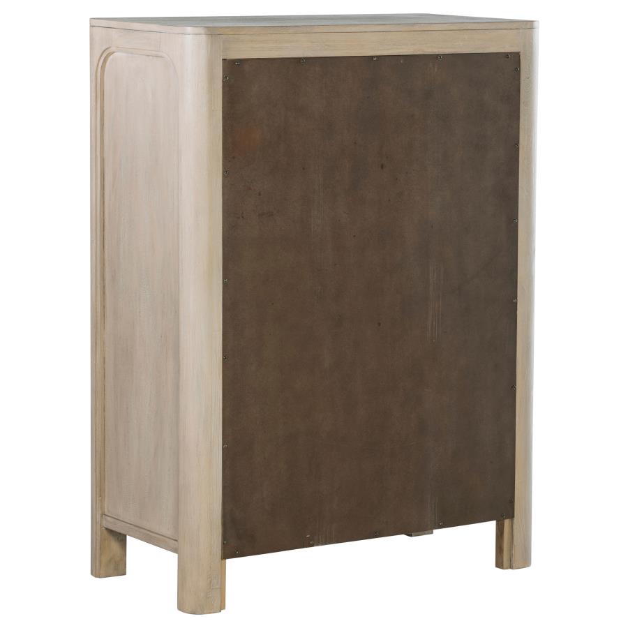 Solano 5-drawer Bedroom Chest of Drawers Weathered Mango 222525