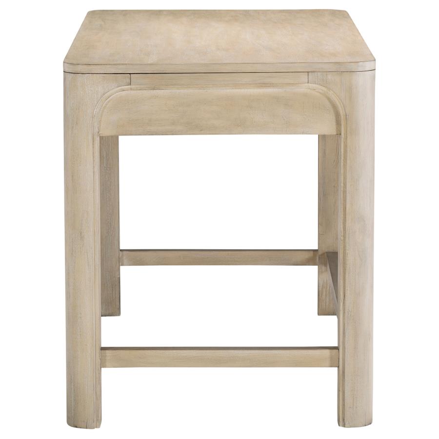 Solano 2-drawer Makeup Table Vanity Desk Weathered Mango 222527