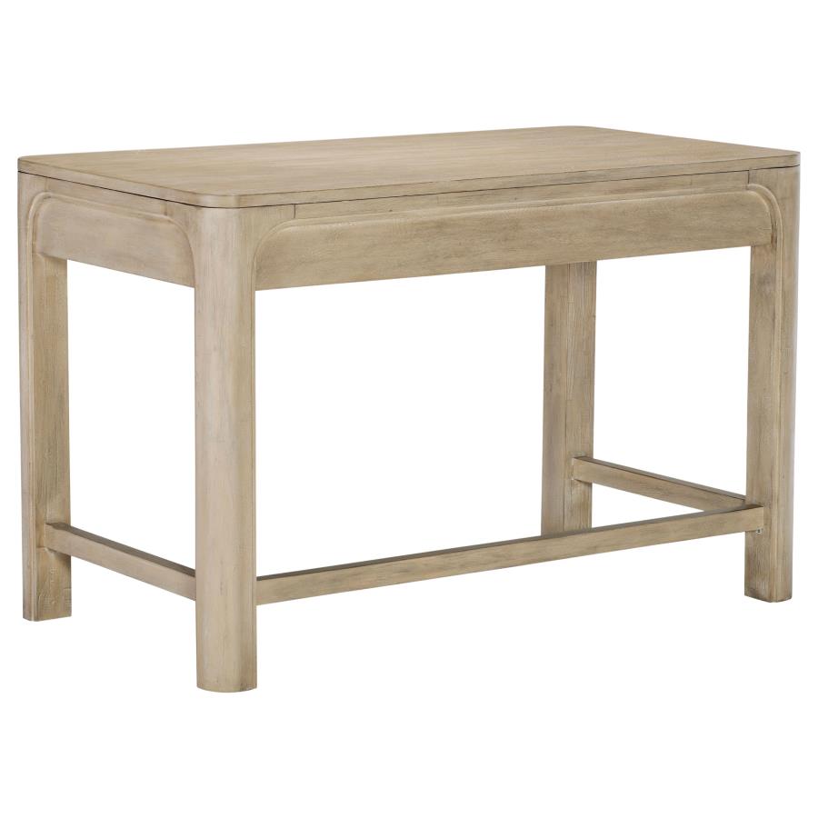 Solano 2-drawer Makeup Table Vanity Desk Weathered Mango 222527