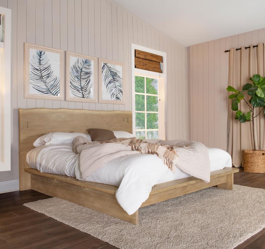 Stillwater Live-Edge Platform Bed – Queen 222801Q, Eastern King 222801KE & California King 222801KW - Venini Furniture 